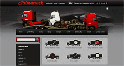 Desktop Screenshot of primatruck.cz